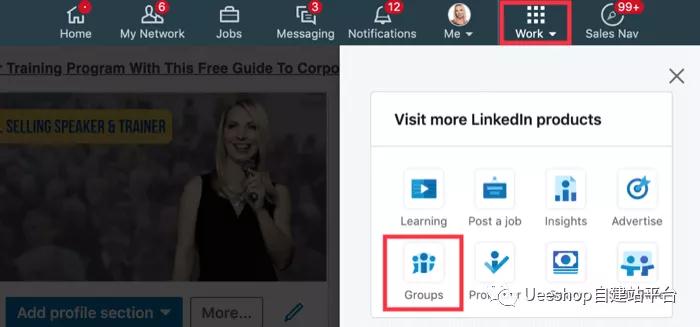 LinkedIn groups